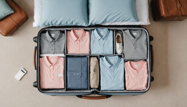 Comment organiser ses vetements dans une valise ?