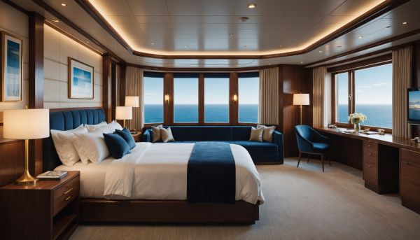 croisiere maritime cabine vue ocean luxe