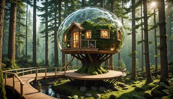 hebergements insolites cabane arbre bulle transparente