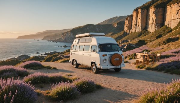 van aménagé liberté routes côtières magnifiques