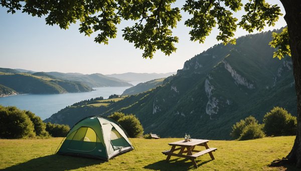 Séjournez au camping avec vue au pays basque à urrugne