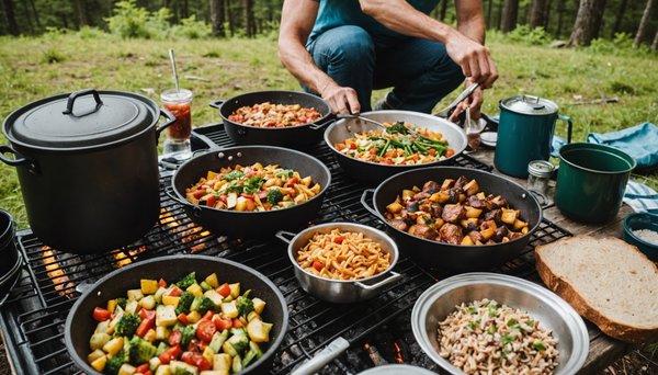 Comment préparer un repas savoureux en camping : recettes faciles